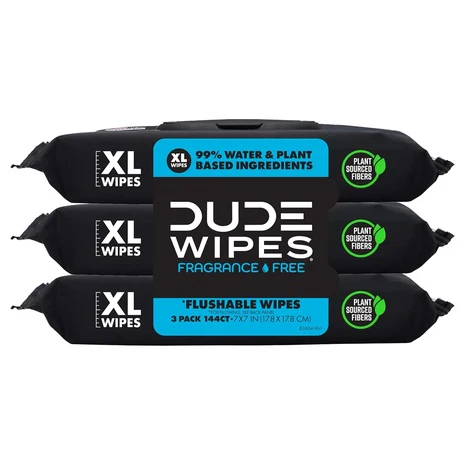 3-Pack Dude Wipes