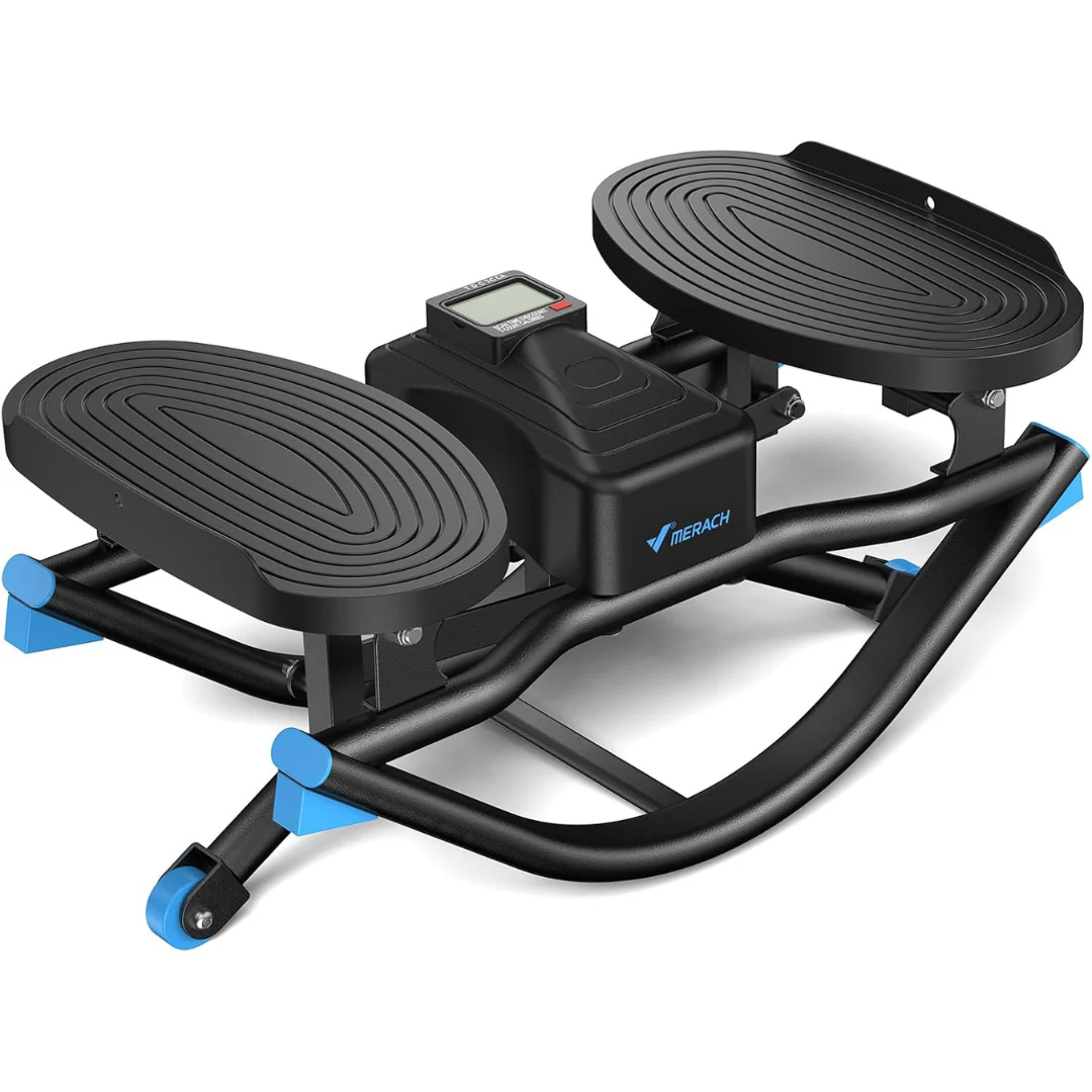 Merach 3D Motion Exercise Stair Stepper W/Resistance Bands (2-Colors)
