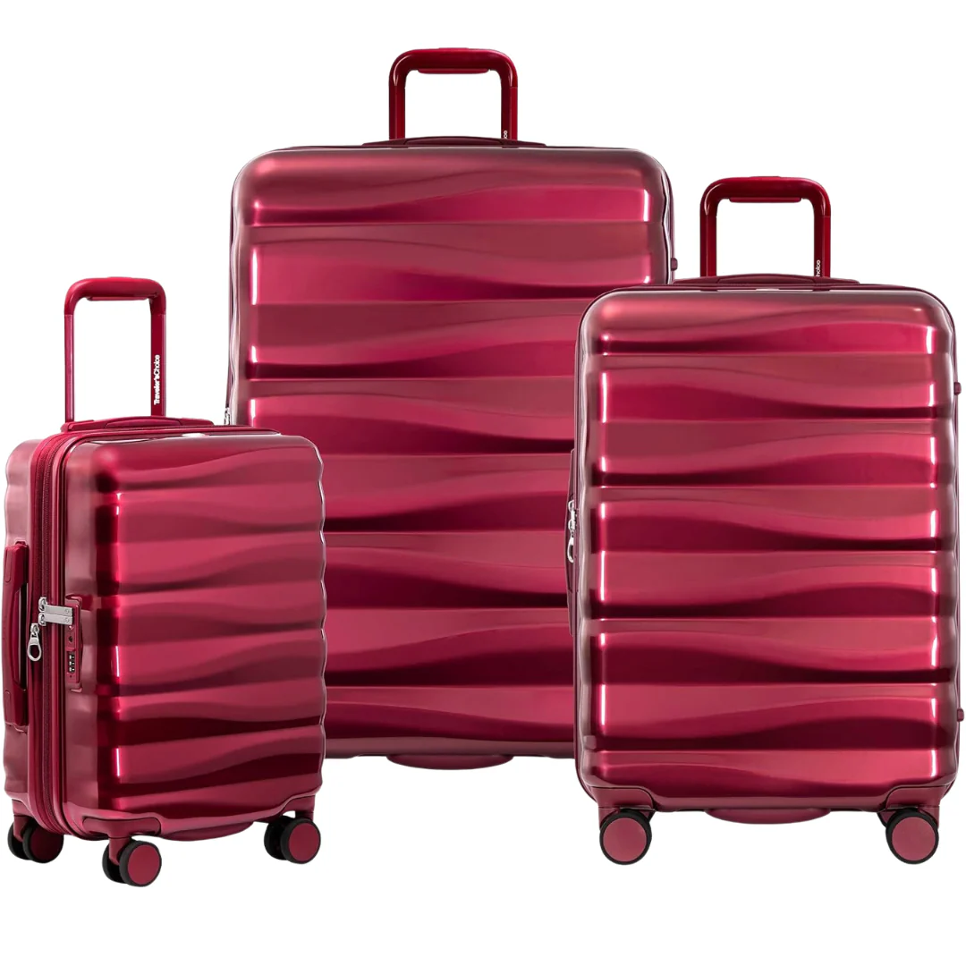 Traveler's Choice Edinburgh II 3-Piece Hardside Spinner Luggage Set (Various)